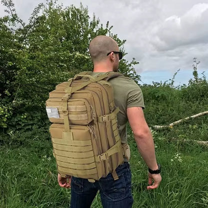 25L/50L 1000D Nylon Waterproof Trekking Fishing Hunting Bag Backpack Outdoor Rucksacks Tactical Sports Camping Hiking