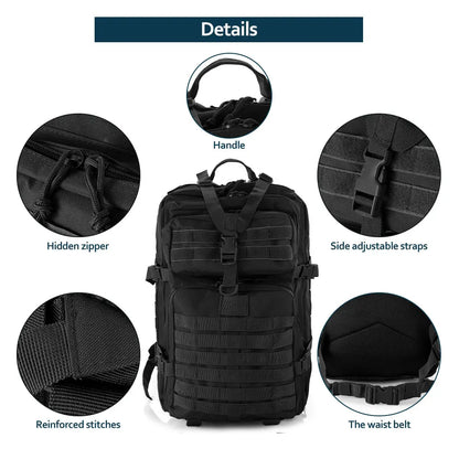 25L/50L 1000D Nylon Waterproof Trekking Fishing Hunting Bag Backpack Outdoor Rucksacks Tactical Sports Camping Hiking