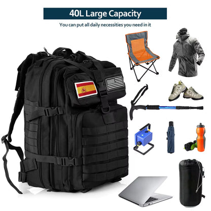 25L/50L 1000D Nylon Waterproof Trekking Fishing Hunting Bag Backpack Outdoor Rucksacks Tactical Sports Camping Hiking