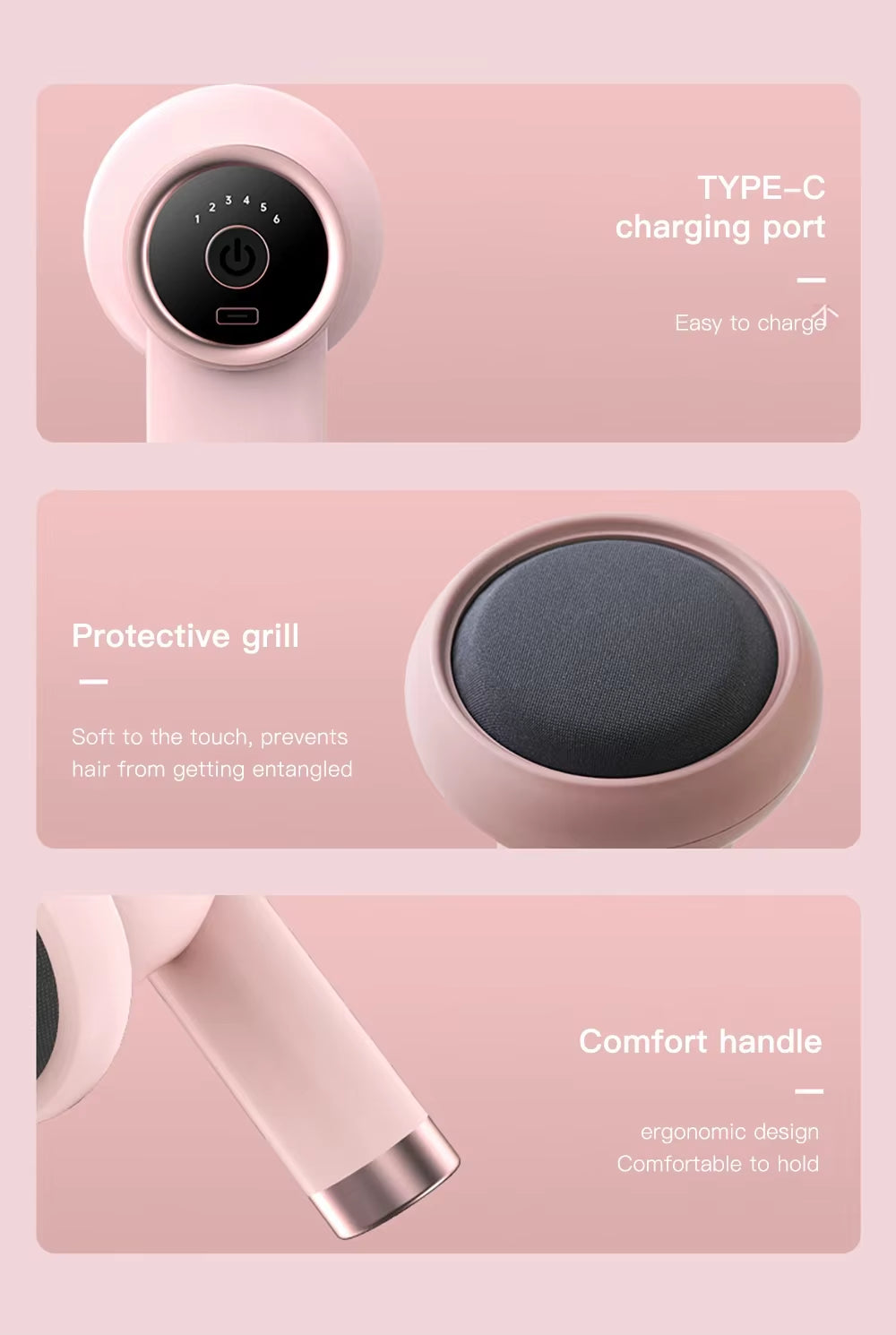 Electric Massage Hammer Deep Tissue Percussion Vibrator Shaping Pain Relief Muscle Relaxation Back Massager for Fitness Slimming